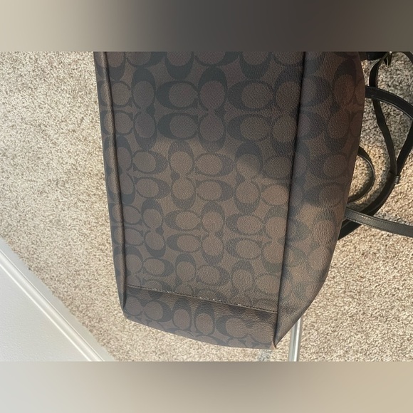 Coach Signature Brown and Black Diaper Bag - Picture 11 of 11